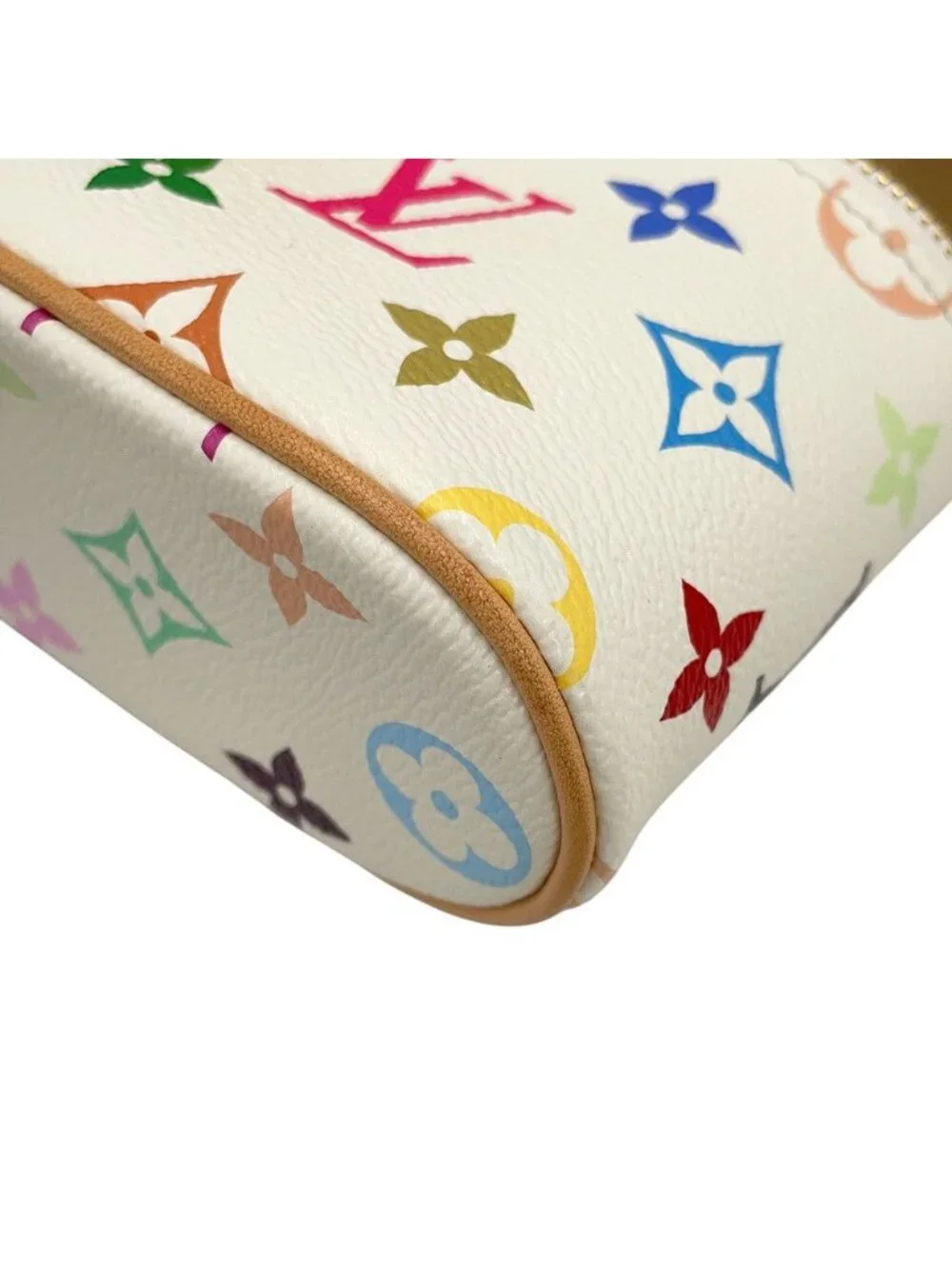 Louis Vuitton Handbag Monogram Multicolor LV Takashi Murakami Vanity Chain